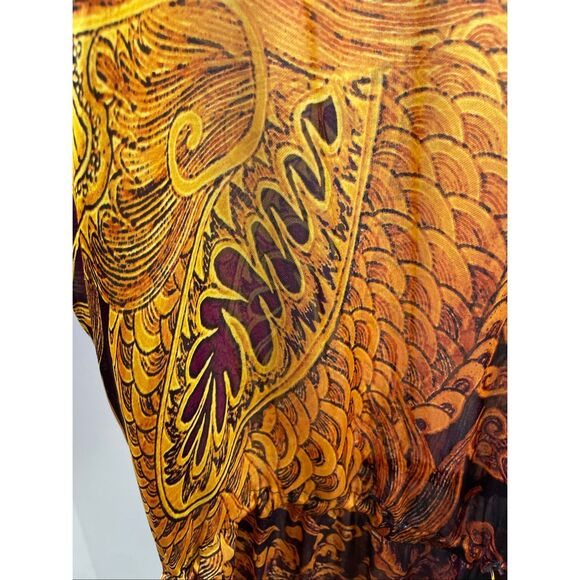 Roberto Cavalli Silk Tunic Dress/Top Size 44 (US L) - Picture 3 of 8